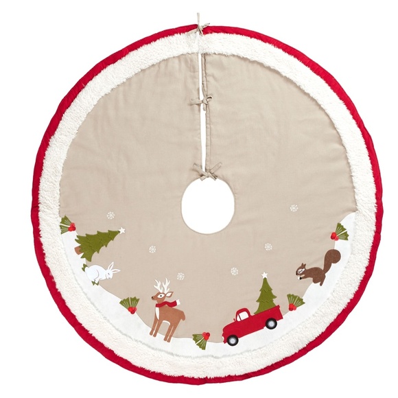 Pottery Barn : Woodland Tree Skirt - Picture 3 of 3